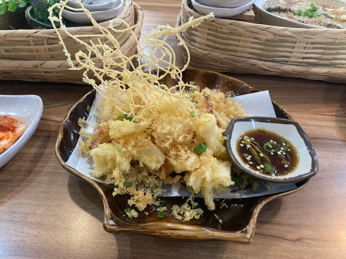 차롱보말전복칼국수 한치떡볶이