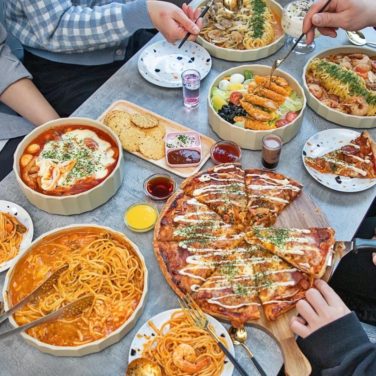 작은바와서양면집 수원역점 파스타와 피자