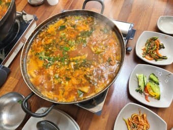 밀양시골밥상 태화점 생가자미찌개