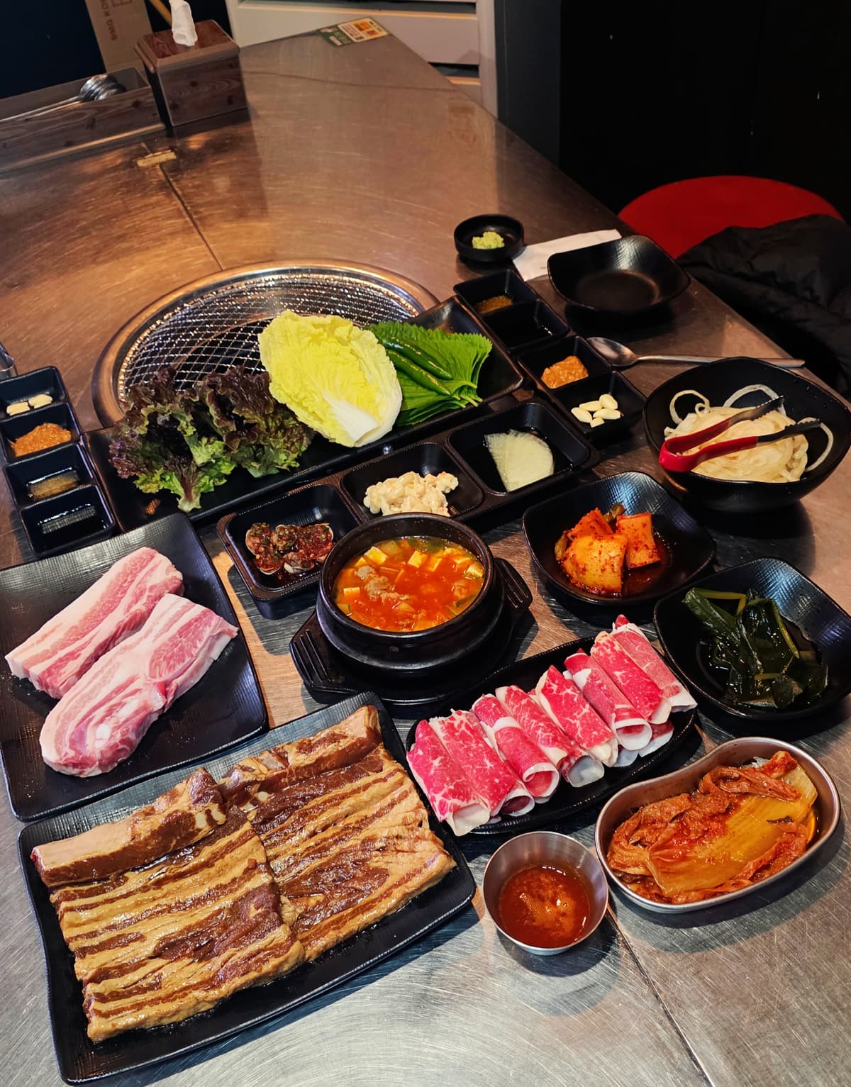 착한갈비 안동본점 오겹살