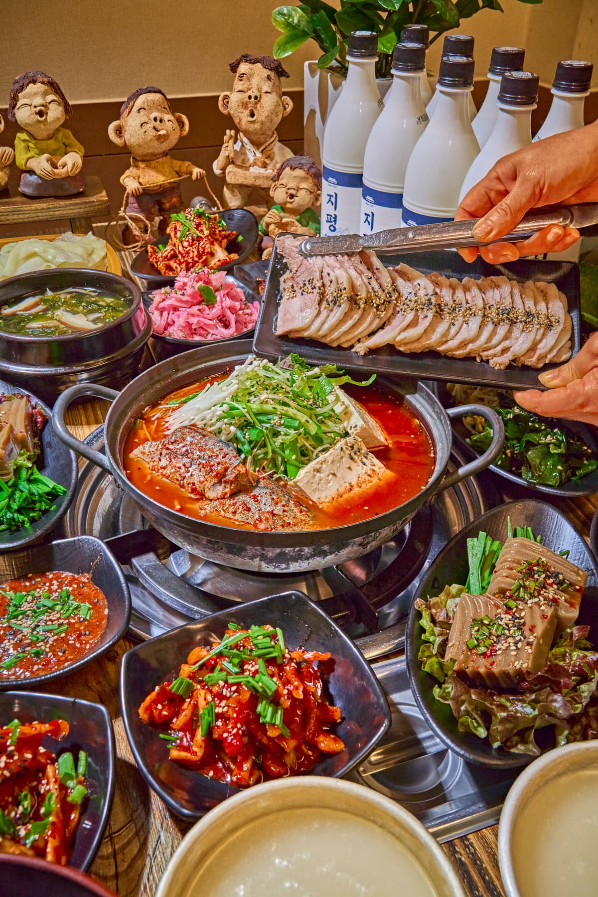 산봉쌈밥 거제옥포본점 순살멸치쌈밥
