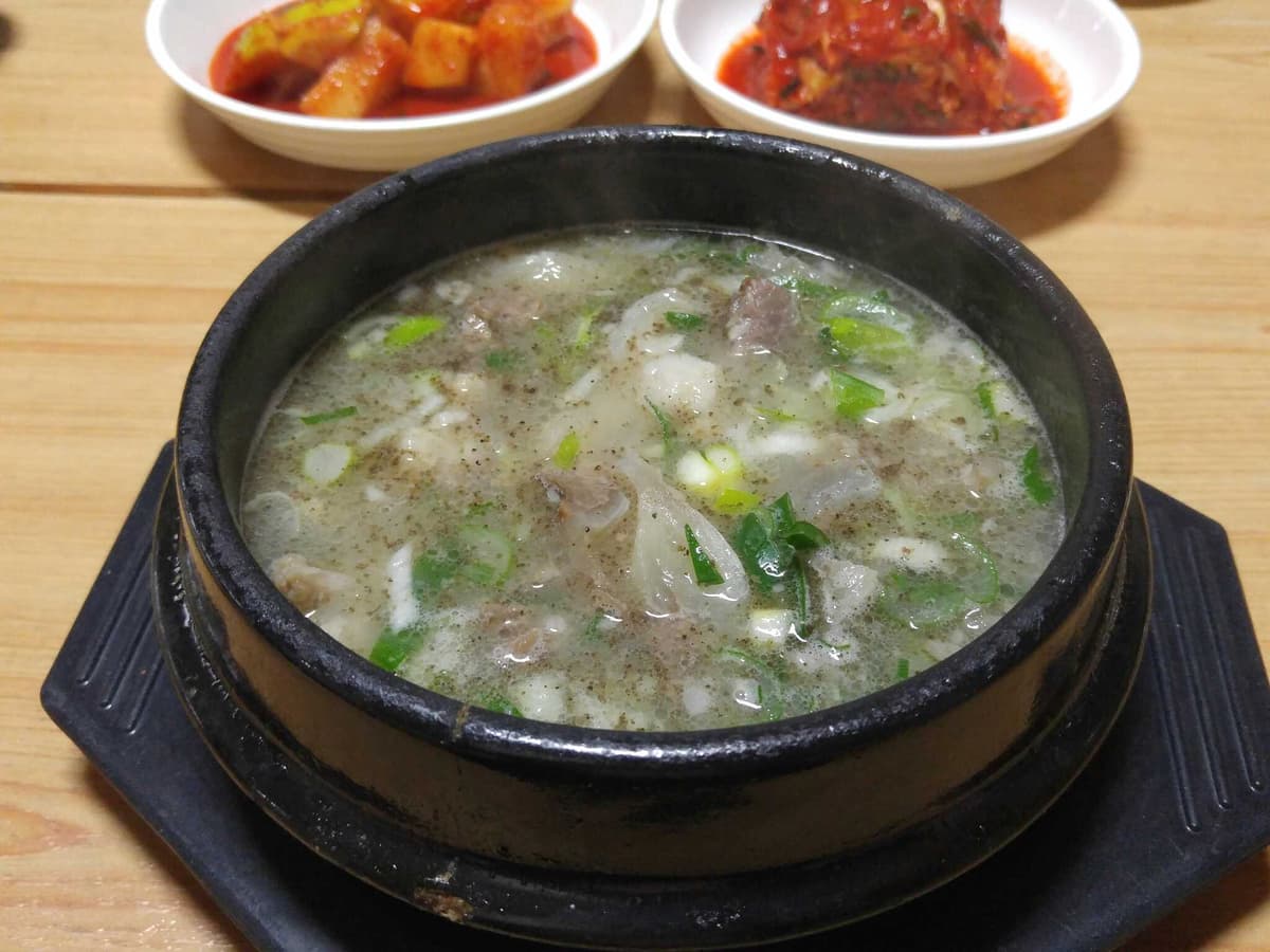 고향식당 도가니탕